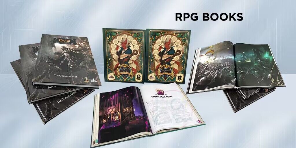 บริการพิมพ์หนังสือ TTRPG