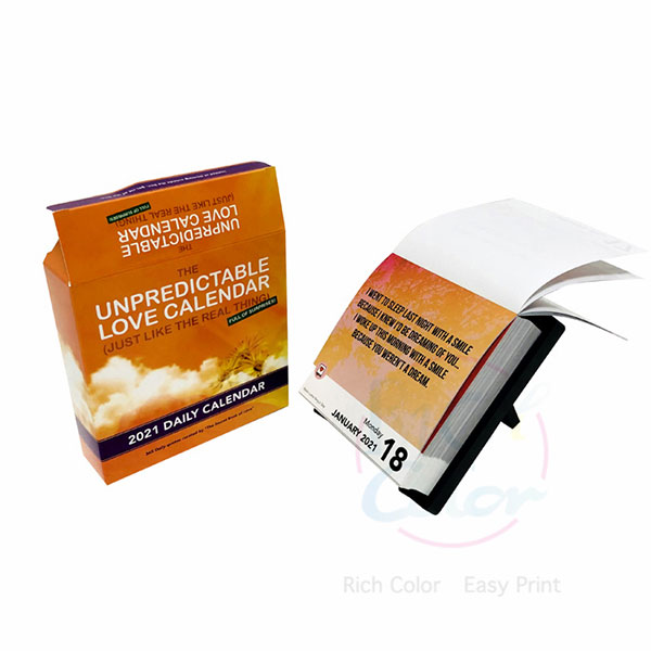 อะไรทำให้การพิมพ์ปฏิทินแบบฉีกหน้าต่อวันใน 365 วันเป็นทางเลือกที่ชาญฉลาดสำหรับธุรกิจ